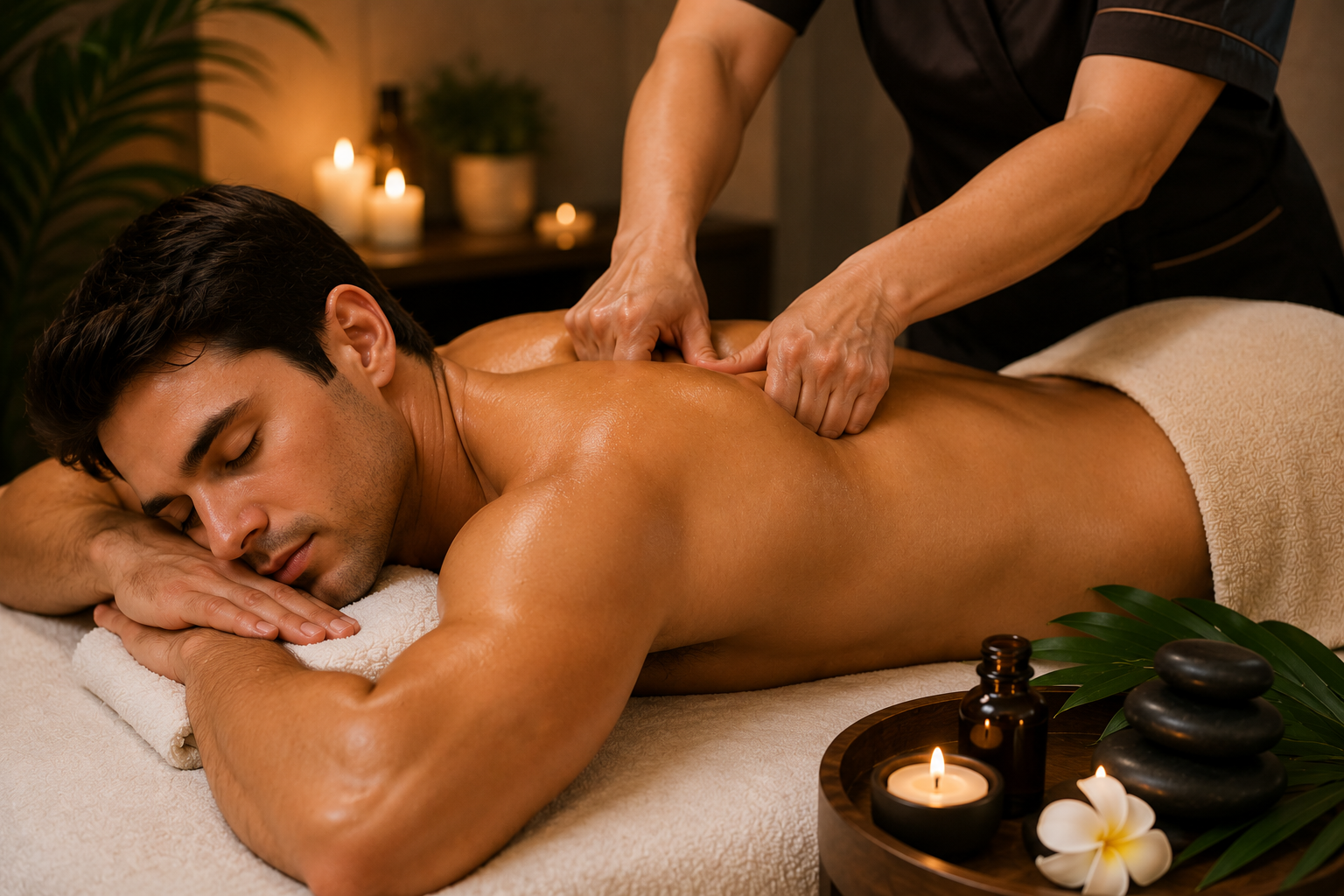 Deep tissue massage